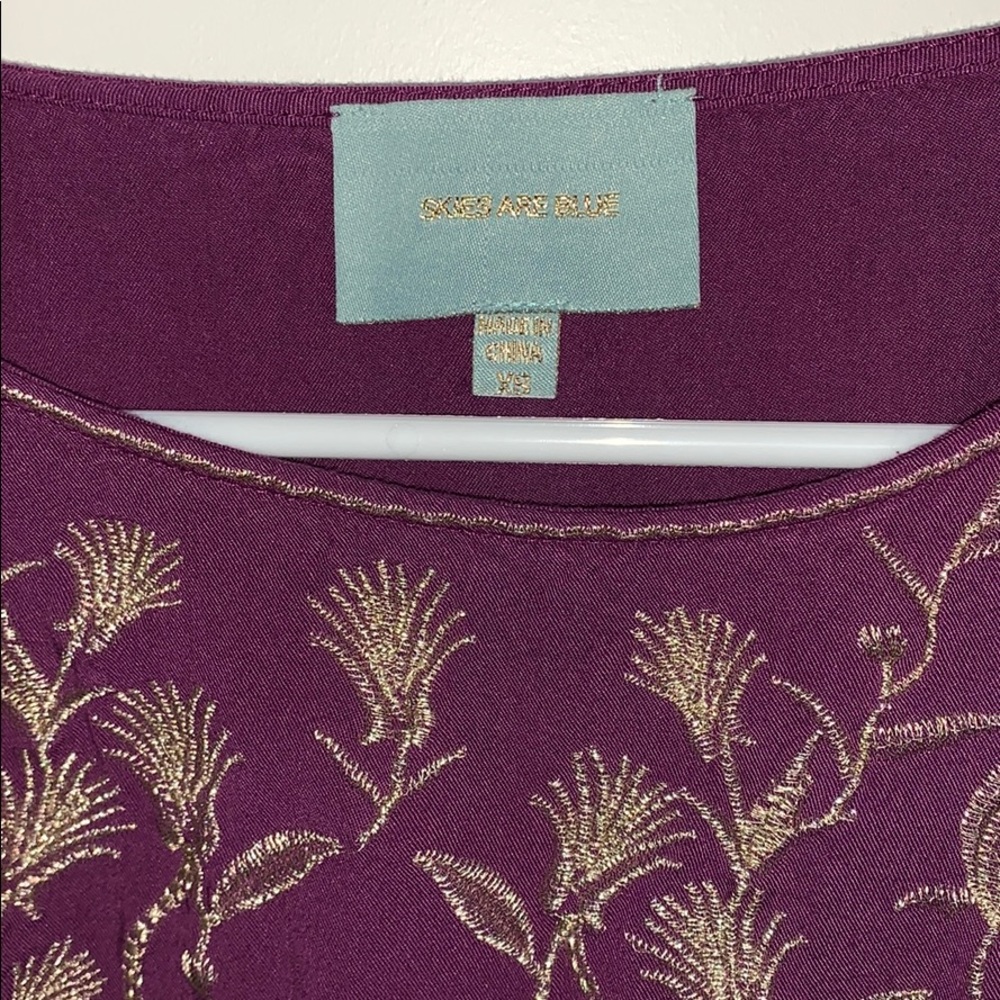 Embroidered Top - Picture 3 of 5